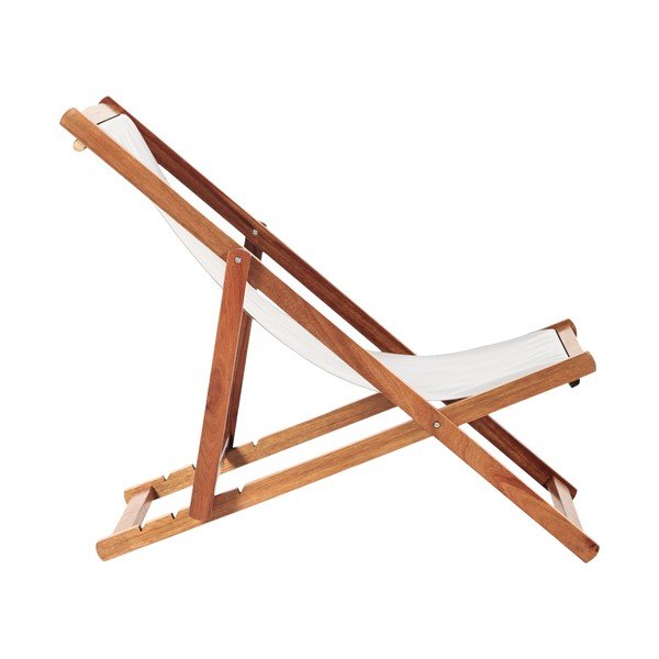 Béžové/v prírodnej farbe drevené záhradné ležadlo Dionysus – Bonami Essentials-image-2