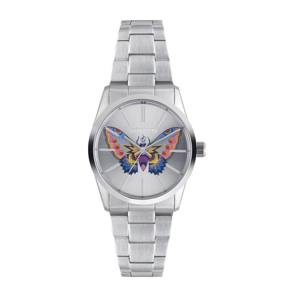 Dámske hodinky striebornej farby Zadig & Voltaire Butterfly