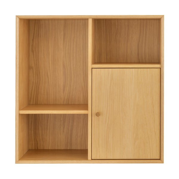 Modulárny policový systém v dekore duba v prírodnej farbe 70x70 cm Z – Tenzo-image-3
