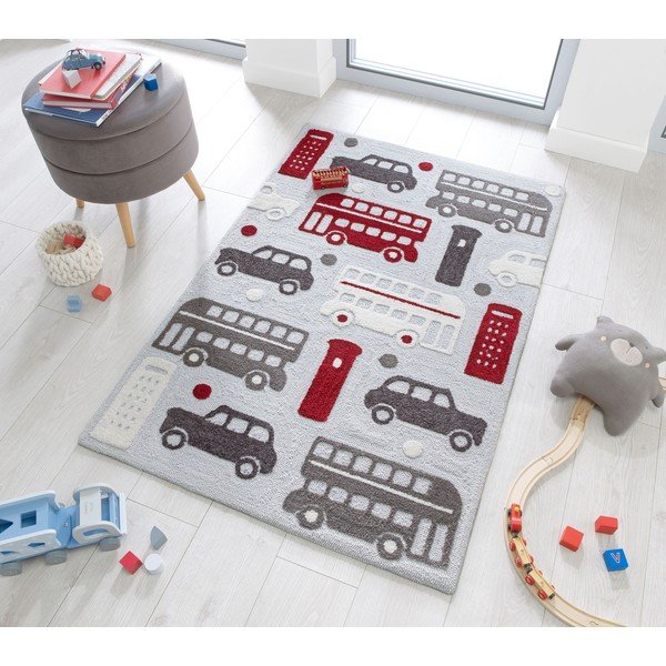 Detský koberec Flair Rugs City Buzz, 100 x 150 cm-image-4