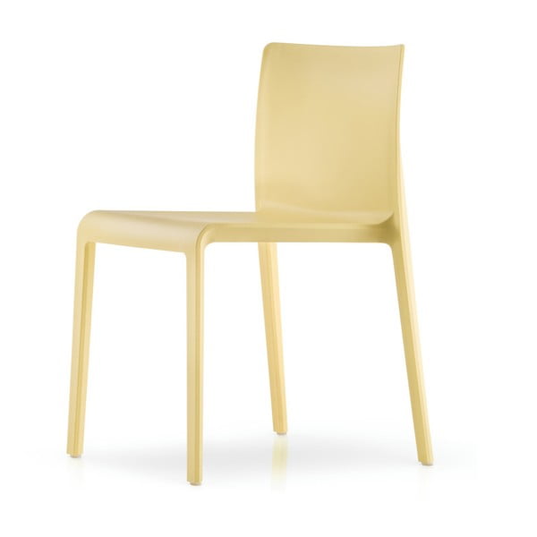 Žltá stolička Pedrali Volt