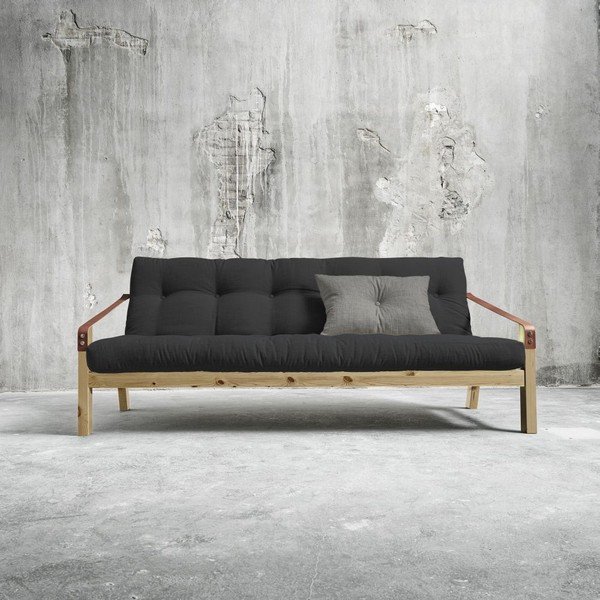 Rozkladacia pohovka Karup Poetry Natural/Dark Grey/Granite Grey-image-1