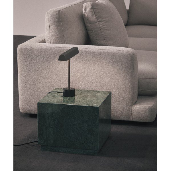 Mramorový odkladací stolík 40x40 cm Sorein – Kave Home-image-1