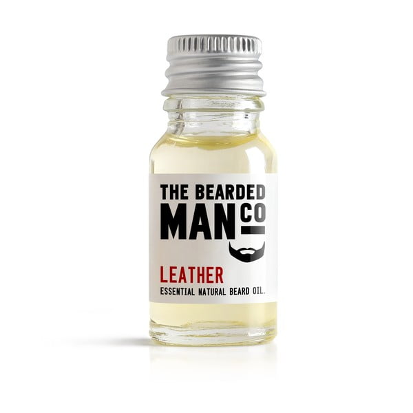 Olej na fúzy The Bearded Man Company Leather, 10 ml
