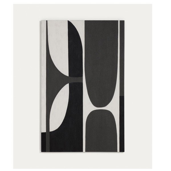 Ručne maľovaný obraz na plátne 120x200,5 cm Onure – Kave Home-image-1