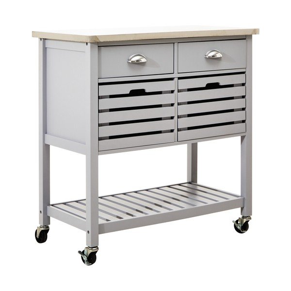Servírovací stolík na kolieskach 46x86 cm Frankfurt – Premier Housewares
