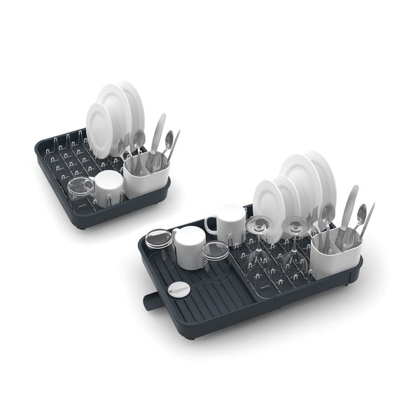 Sivý nastaviteľný odkvapávač Joseph Joseph Extend-image-1