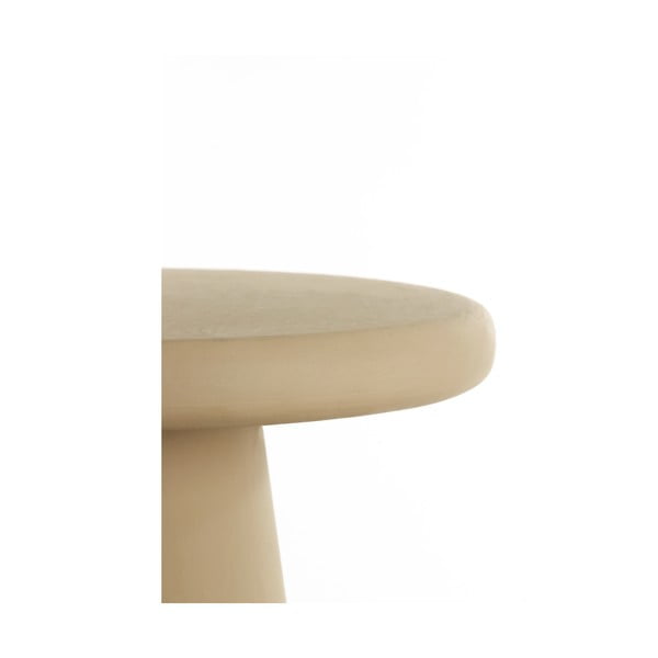 Béžový okrúhly konferenčný stolík ø 60 cm Kulona – Light & Living-image-2