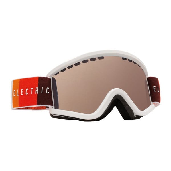 Detské lyžiarske okuliare Electric EGVK Orange Blast White - Bronze, veľ. S