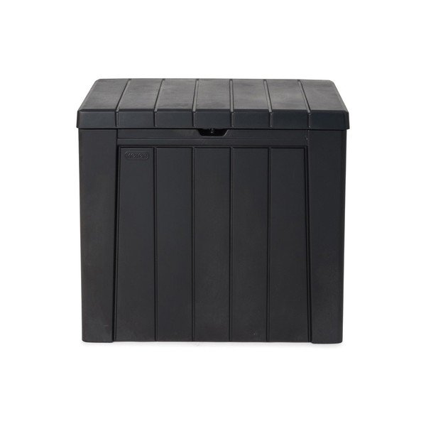 Tmavosivý plastový záhradný úložný box Urban – Keter-image-3
