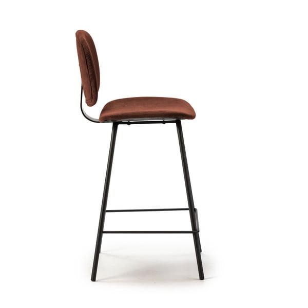 Vínové barové stoličky v súprave 2 ks (výška sedadla 64 cm) Arus – Marckeric-image-3