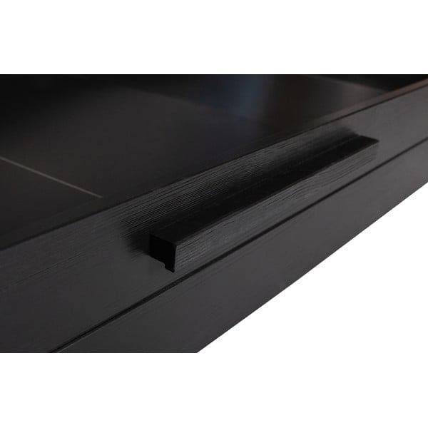 Čierna zásuvka pod posteľ 90x200 cm Dennis – WOOOD-image-1