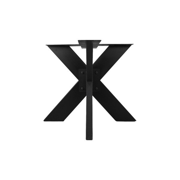 Čierne kovové podnožie k jedálenskému stolu HMS collection, ⌀ 90 cm-image-1