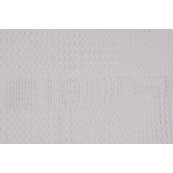 Béžový bavlnený pléd 220x240 cm Pique – Mijolnir-image-3