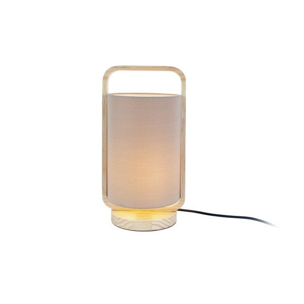 Hnedá stolová lampa Leitmotiv, výška 21,5 cm-image-2