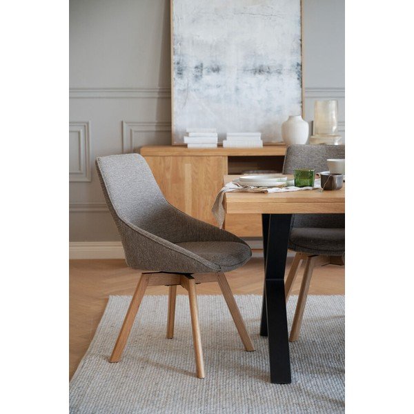 Béžové jedálenské stoličky v súprave 2 ks Alison – Rowico-image-1