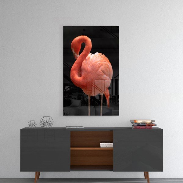 Sklenený obraz Insigne Flamingo-image-1