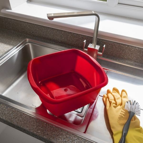 Čierny lavór Addis Rect, 8 l-image-1