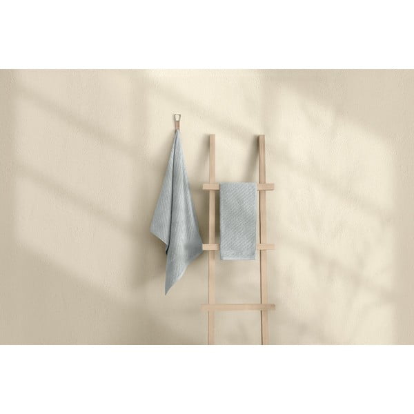 Svetlomodré bavlnené uteráky a osušky v súprave 2 ks - Foutastic-image-3