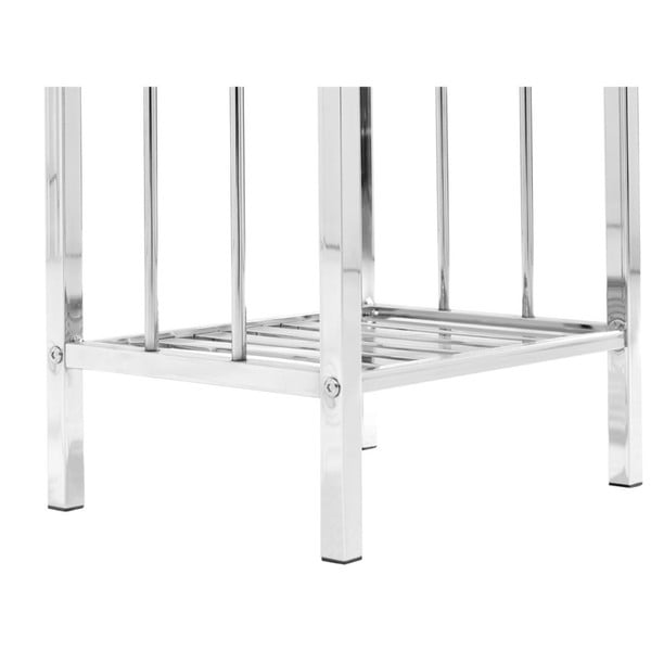 Kúpeľňový regál v striebornej farbe 33x73 cm – Premier Housewares-image-4