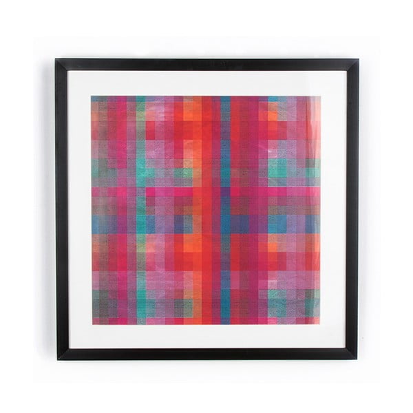 Obraz Graham & Brown Neon Pixel, 50 × 50 cm