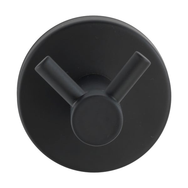 Matne čierny nástenný háčik z nehrdzavejúcej ocele Bosio – Wenko-image-2