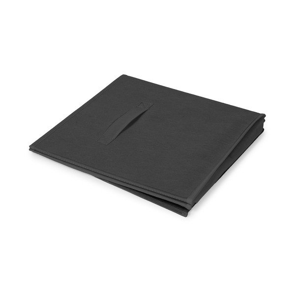 Čierny látkový úložný box 31x31x31 cm – Compactor-image-3