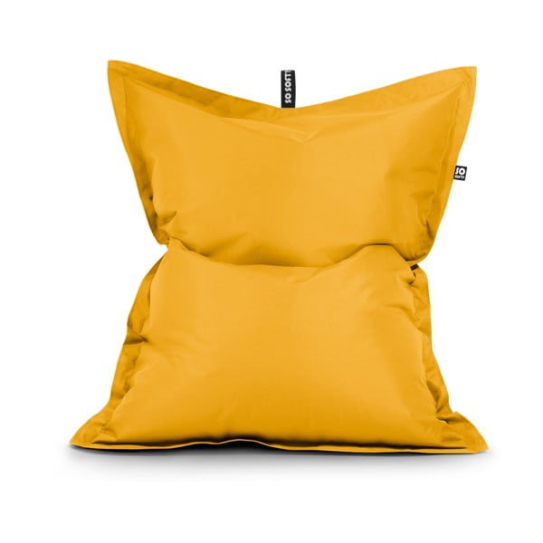 Žltý sedací vak Pad L – So Soft?