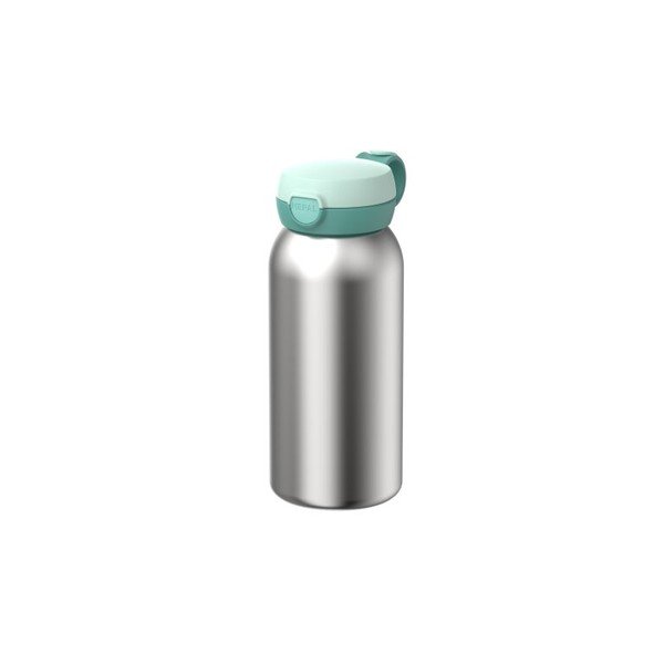 Plastová detská termoska v mentolovej farbe/v striebornej farbe 500 ml Campus – Mepal