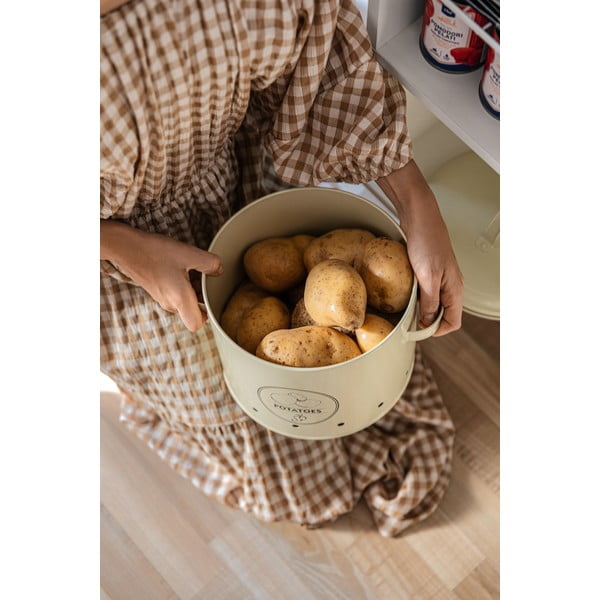 Oceľová dóza na zemiaky – Esschert Design-image-1