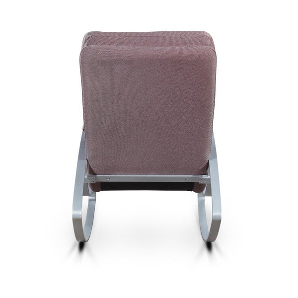 Sivohnedé látkové hojdacie kreslo Garageeight Rockport-image-4