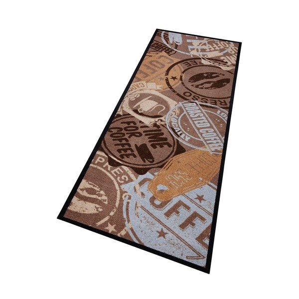 Hnedý behúň Zala Living Coffee Stamp, 50 × 150 cm-image-1
