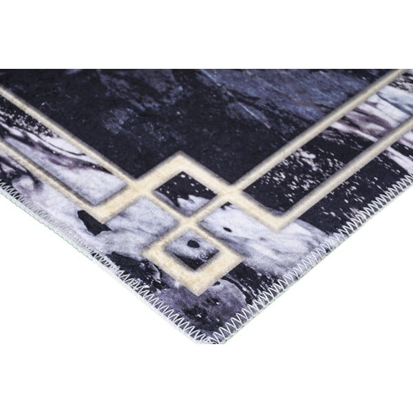 Čierny koberec Vitaus Willow, 160 x 230 cm-image-2