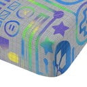 Sivá napínacia detská plachta na jednolôžko/na vysoký matrac z mikrovlákna 90x190 cm Gamer – Catherine Lansfield