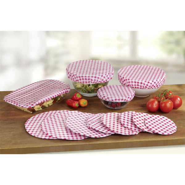 Plastové univerzálne viečka na potraviny v súprave – Maximex-image-1