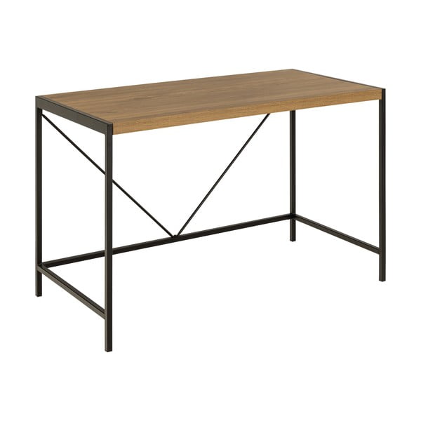 Pracovný stôl v dekore duba 60x120 cm Bahamas – Actona-image-2