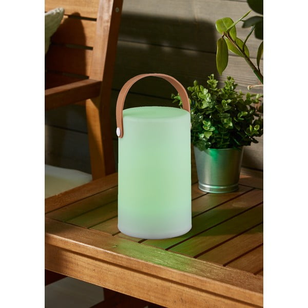 LED solárne vonkajšie svietidlo na diaľkové ovládanie (výška 21 cm) Aruba – Trio-image-2