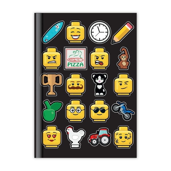 Čierny denník LEGO® Iconic
