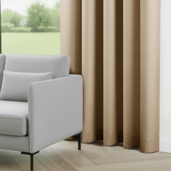 Béžový dimout záves 140x250 cm Calisto – Filumi-image-2