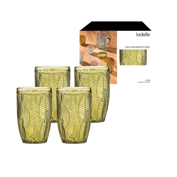 Poháre v súprave 4 ks 450 ml Areca – Ladelle-image-3