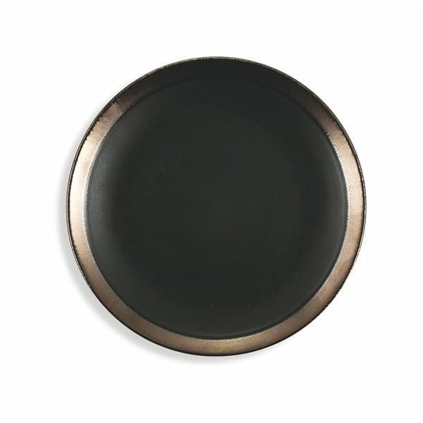 18-dielna súprava čierneho riadu z kameniny Villa d'Este Naima-image-4