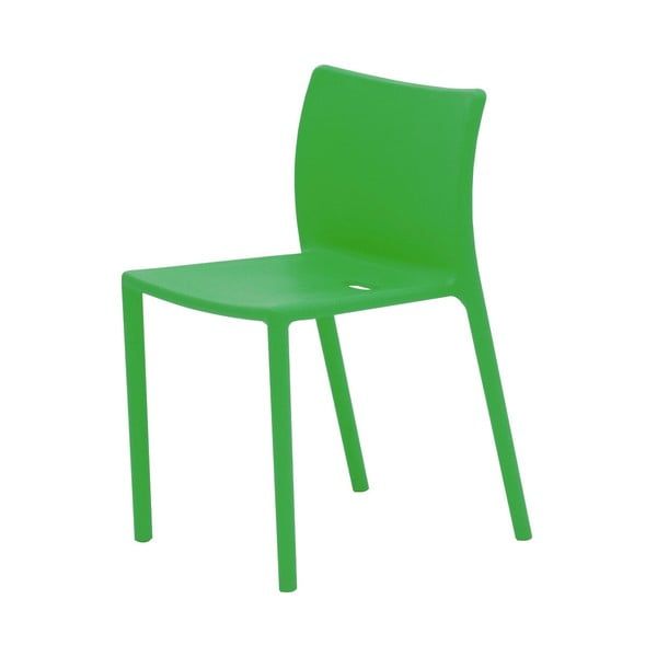 Zelená jedálenská stolička Magis Air