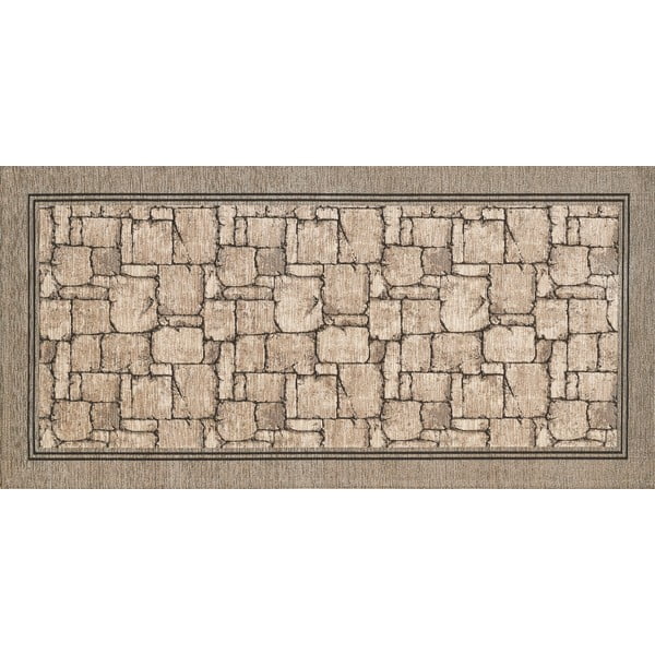 Béžový behúň Floorita Wall, 55 x 140 cm-image-1