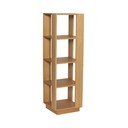 Knižnica v dekore duba v prírodnej farbe 45x140x45 cm Merge – Hübsch