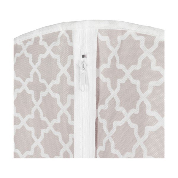 Béžový závesný obal na šaty Compactor, výška 100 cm-image-3