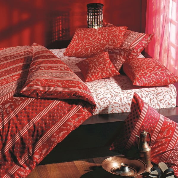 Obliečky s plachtou Red Harem, 200x220 cm