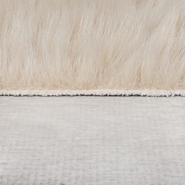Béžová syntetická kožušina 80x150 cm Alpine Faux Fur – Flair Rugs-image-4