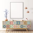 Sada 24 samolepiek na nábytok Ambiance Georgina, 10 × 10 cm