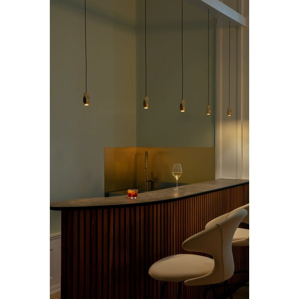 Čierne závesné svietidlo Rosette mini – UMAGE-image-2