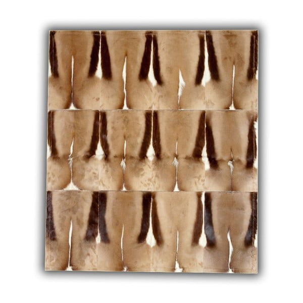 Koberec z pravej kože Springbok, 120x180 cm